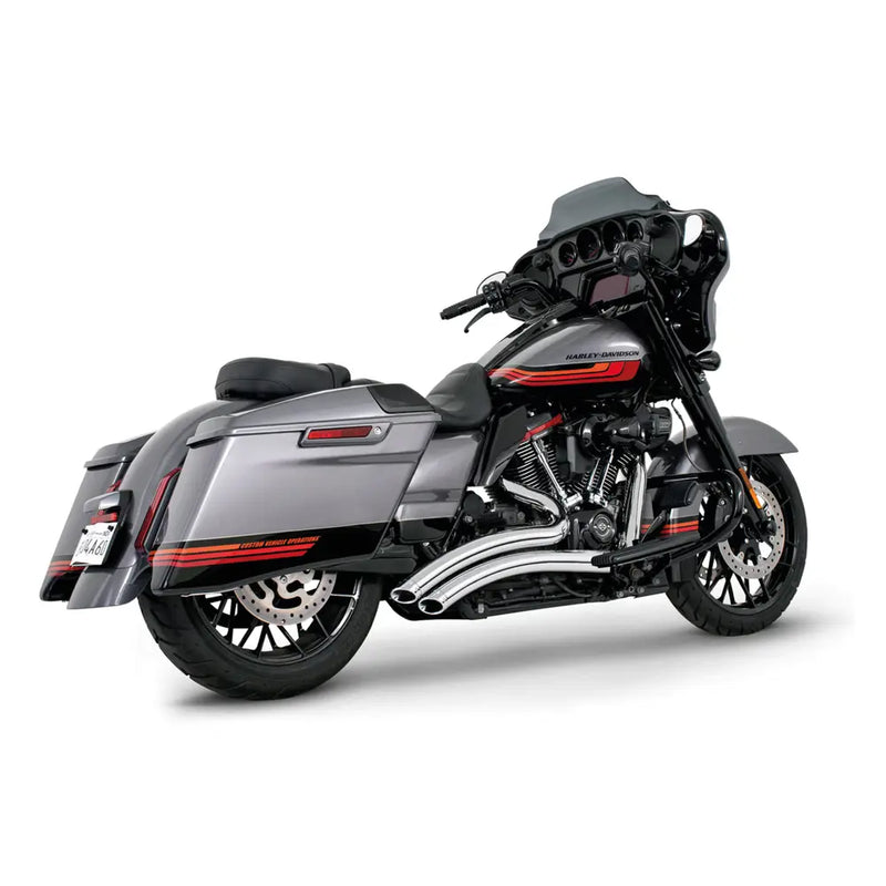 Freedom Performance Sharp Curve Radius Slash Cut Uitlaat voor Harley