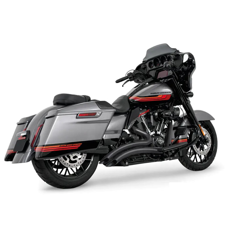 Freedom Performance Sharp Curve Radius Scallop Uitlaat voor Harley