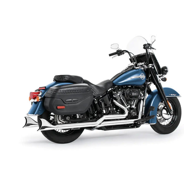 Freedom Performance Thorcat EC goedgekeurde Sharktail True Duals uitlaat voor Harley