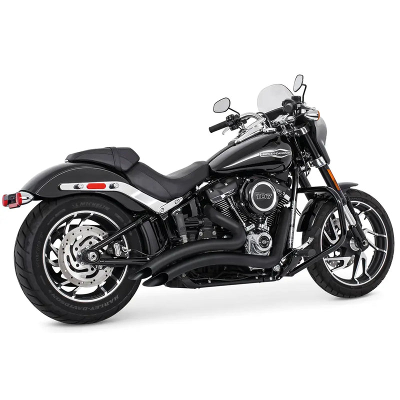 Freedom Performance Sharp Curve Radius Scallop Uitlaat voor Harley