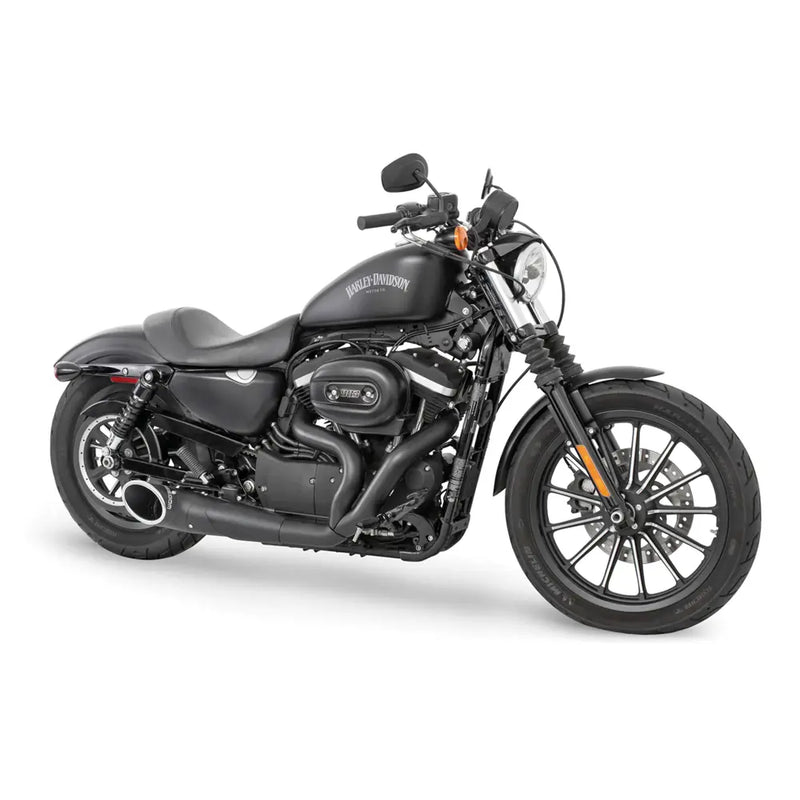 Freedom Performance Shorty Turn Out 2-into-1 Uitlaat voor Harley