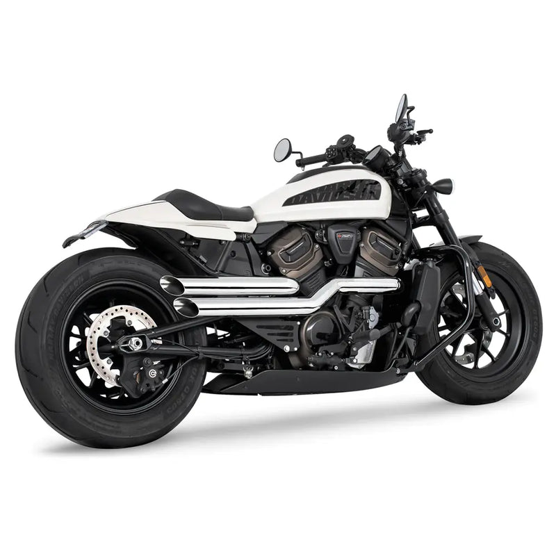 Freedom Performance Amendement Side Slash Uitlaat voor Harley