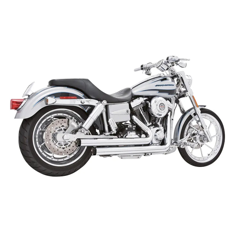 Freedom Performance Staggered dubbele uitlaat voor Harley