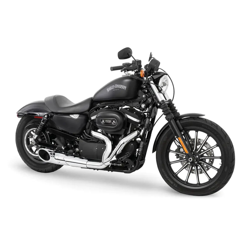 Freedom Performance Shorty Turn Out 2-into-1 Uitlaat voor Harley