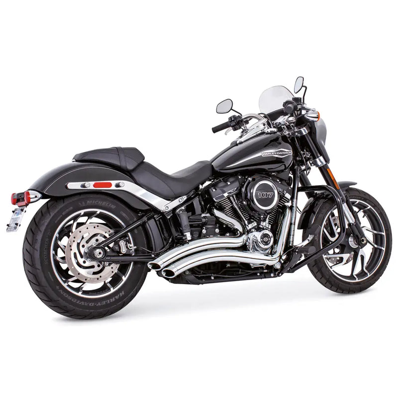 Freedom Performance Sharp Curve Radius Slash Cut Uitlaat voor Harley