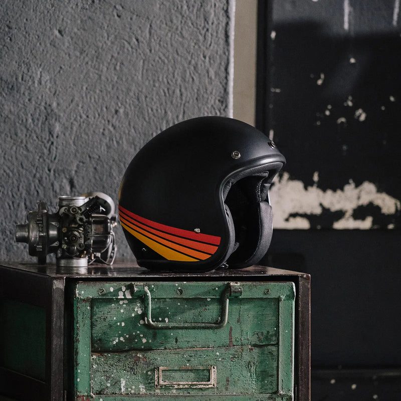 DMD Retro Custom Open Motorfietshelm
