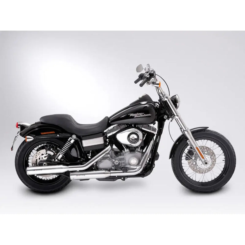 Miller Nebraska Euro 3/4 Slip-On Geluiddempers voor Harley