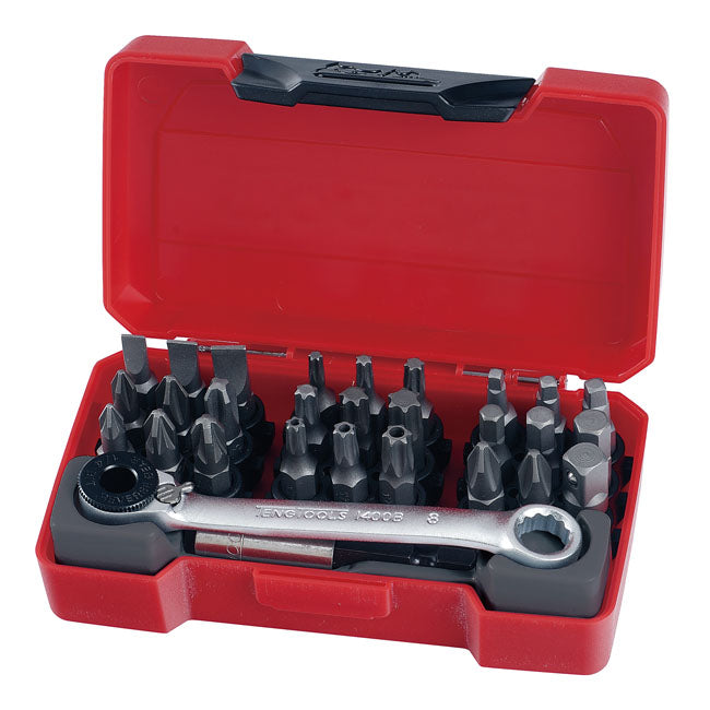 TengTools Wrench Set Teng Tools Ratchet Bits Driver with Bits Customhoj