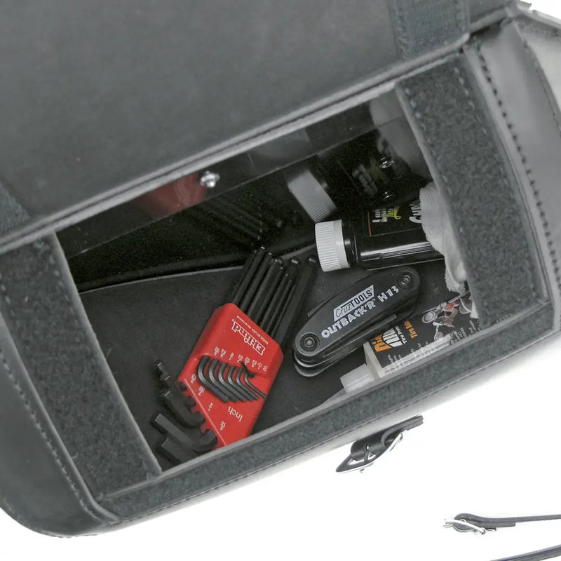 Texas Leather FXD Style Saddlebag for Harley  - Customhoj