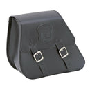 Texas Leather Swingarm Bag for Harley 91-17 Dyna (read note) / Black  - Customhoj