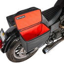 Thrashin Supply Escape Base 18L Throw-Over Motorcycle Saddlebag Set  - Customhoj