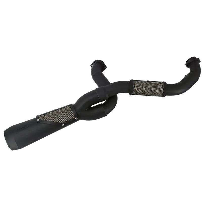 Trask Big Sexy 2-into-1 Exhaust System for Harley 18-24 Softail Street Bob / Low Rider / Standard / Slim / Fat Bob (excl. Low Rider ST) / Black  - Customhoj