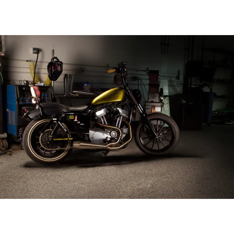 Two Brothers Racing Gen II Megaphone 2-into-1 Exhaust for Harley  - Customhoj
