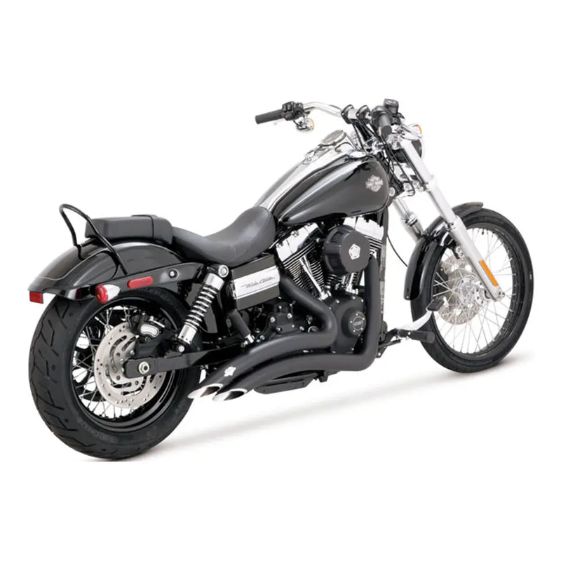 Vance & Hines Big Radius Exhaust for Harley 06-17 Dyna (excl. FLD) / Black  - Customhoj
