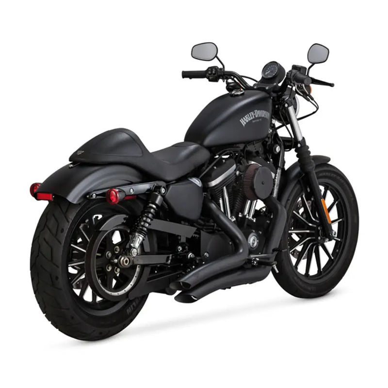 Vance & Hines Big Radius Exhaust for Harley 14-22 XL Sportster / Black  - Customhoj