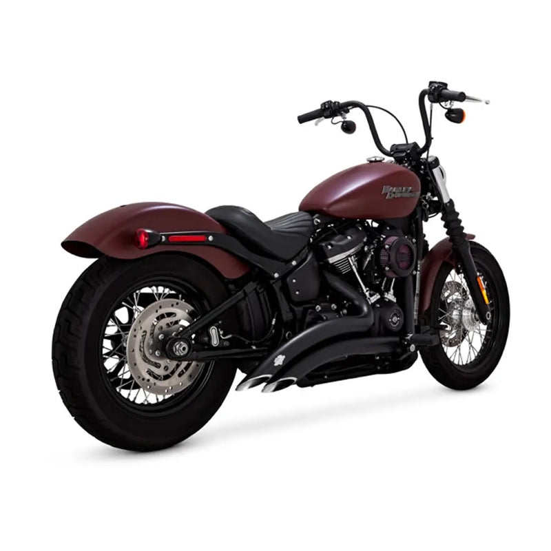 Vance & Hines Big Radius Exhaust for Harley 18-24 Softail (excl. Breakout / Fat Boy / FXDRS) / Black  - Customhoj