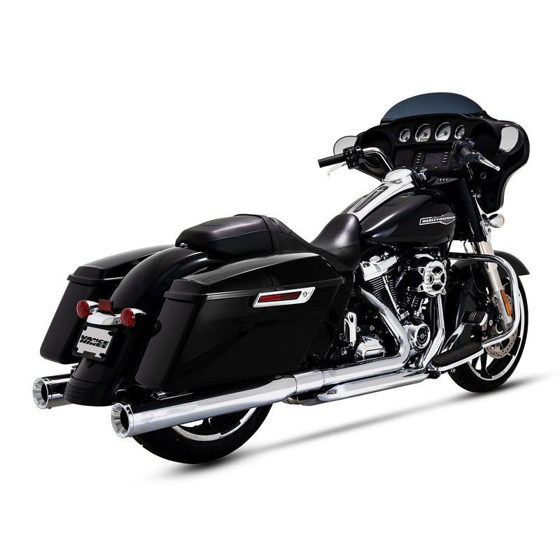 Vance & Hines Dresser Duals Crossover Head Pipes for Harley 17-25 Touring (excl. 23-25 CVO) / Chrome  - Customhoj
