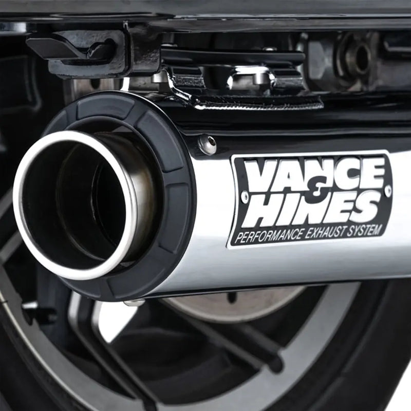 Vance & Hines Supersport 400 Chrome Slip-On Mufflers for Harley 17-24 Touring  - Customhoj