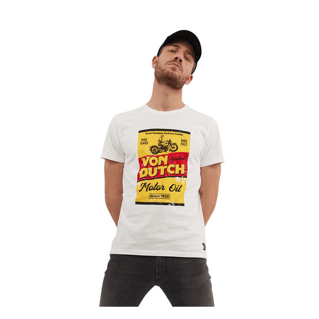 Von Dutch Box T-Shirt S / White