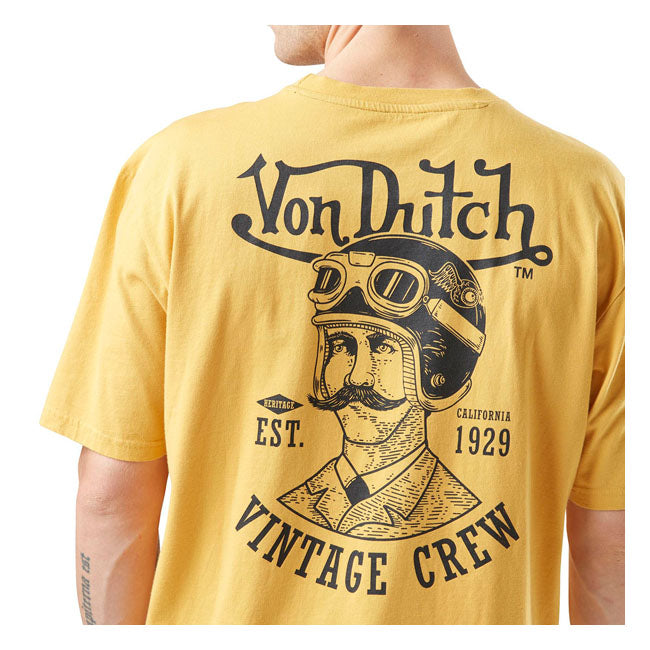 Von Dutch Chest Print T-Shirt