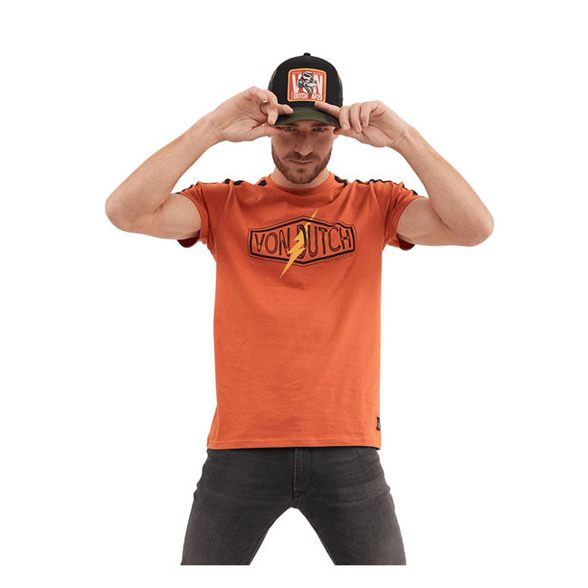 Von Dutch Flash T-Shirt S / Orange