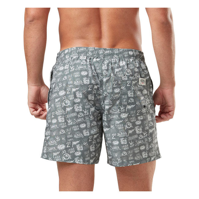 Von Dutch Printed Swimshorts