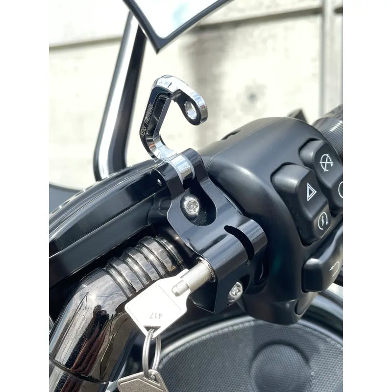 Ken's Fabrieks stuurhelmslot voor Harley
