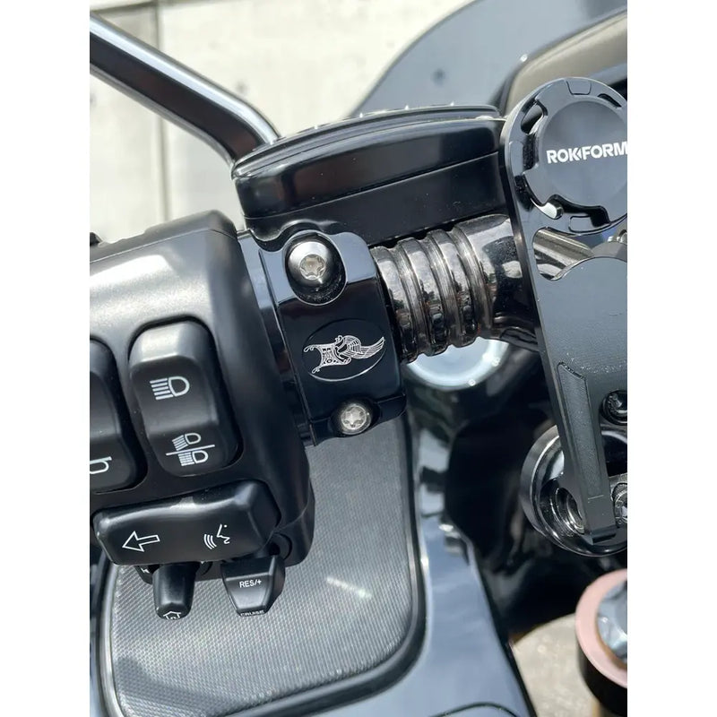 Ken's Fabrieks stuurhelmslot voor Harley