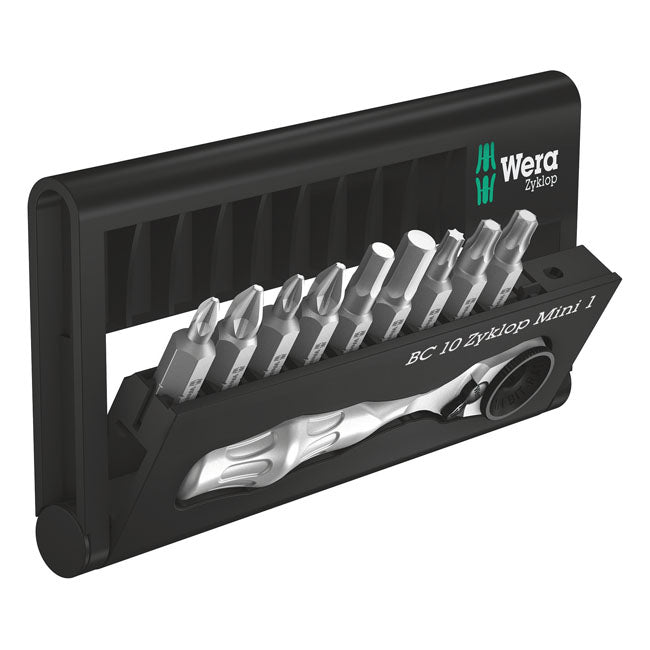 Wera Bit Set Wera Bit-check Zyklop Mini 1 1/4" Drive 10-pcs Customhoj