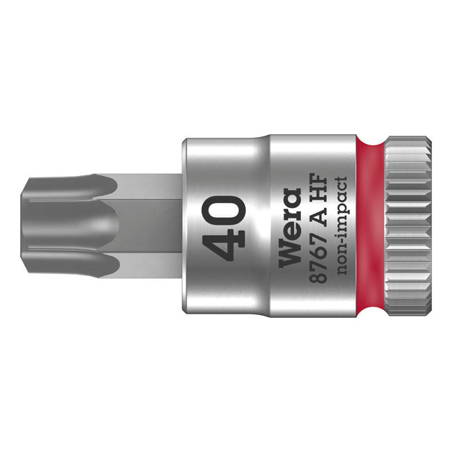 Wera Torx Sockets TX40 Wera Zyklop 1/4" Torx Socket Bit with Holding Function Customhoj