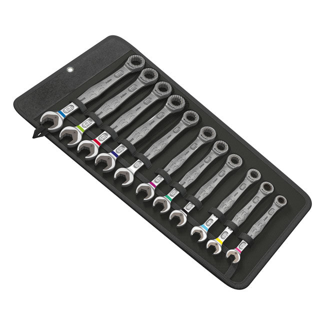 Wera Wrench Set Wera Ratcheting Wrench Set Joker Open/Box End 11pc Set Metric Sizes Customhoj