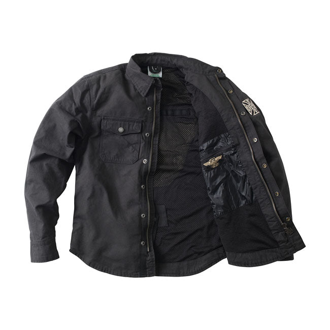West Coast Choppers Forged Motorcycle Riding Shirt  - Customhoj