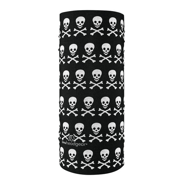 Zanheadgear Motley Tube Polyester Skull & Crossbones