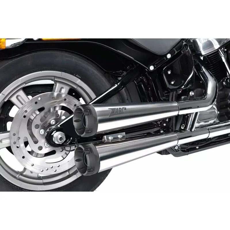 Zard EC Euro 4/5 Approved Cone Slip-On Mufflers for Harley Softail  - Customhoj