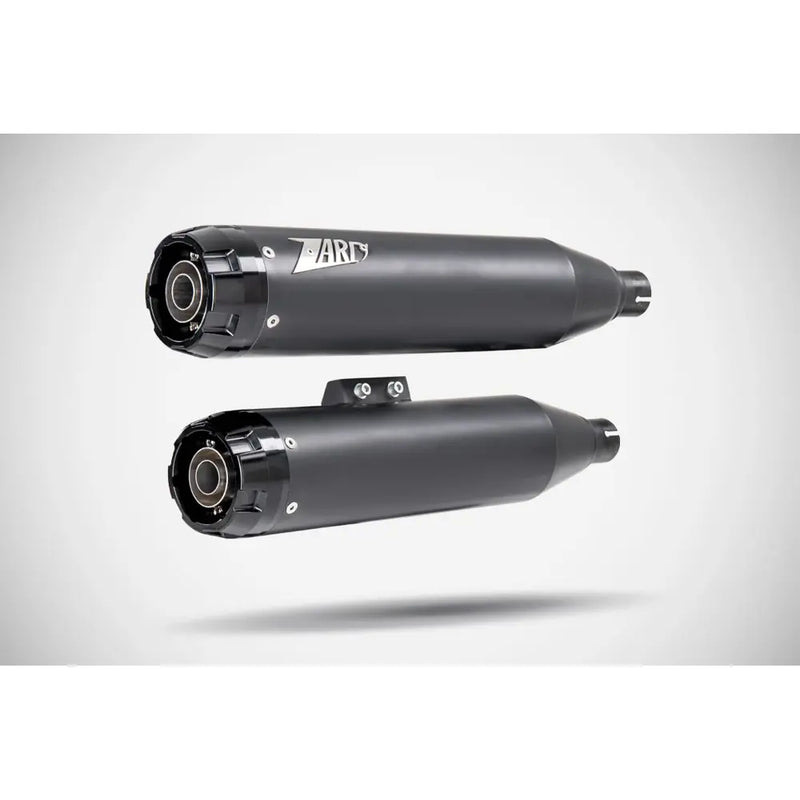 Zard EC Euro 4/5 Approved Overlapped Slip-On Mufflers for Harley Softail  - Customhoj