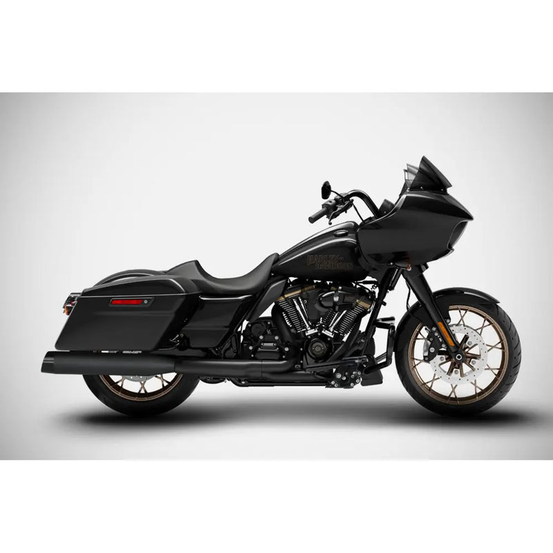 Zard EC Euro 4/5 Approved Touring Slip-On Mufflers for Harley 21-24 Touring / Matte Black  - Customhoj
