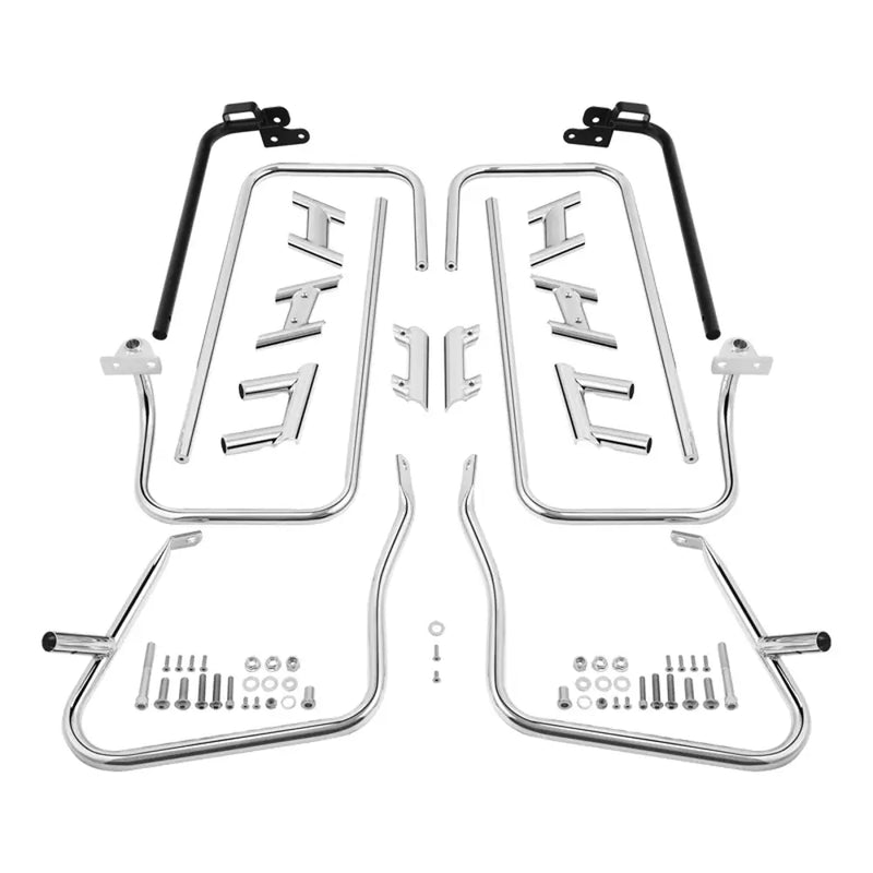 Zodiac Hard Saddlebag Guard Kit for Harley  - Customhoj