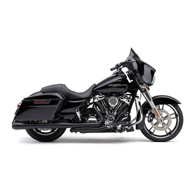 Cobra HD Touring/Trike slip-on Cobra El Diablo 4" slip-on Svart Touring 95-16 Customhoj