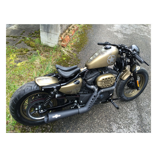 CULTWERK HD Sportster sadlar Cult-Werk Solo Sadel Kit Old School Sportster 04-21 Customhoj