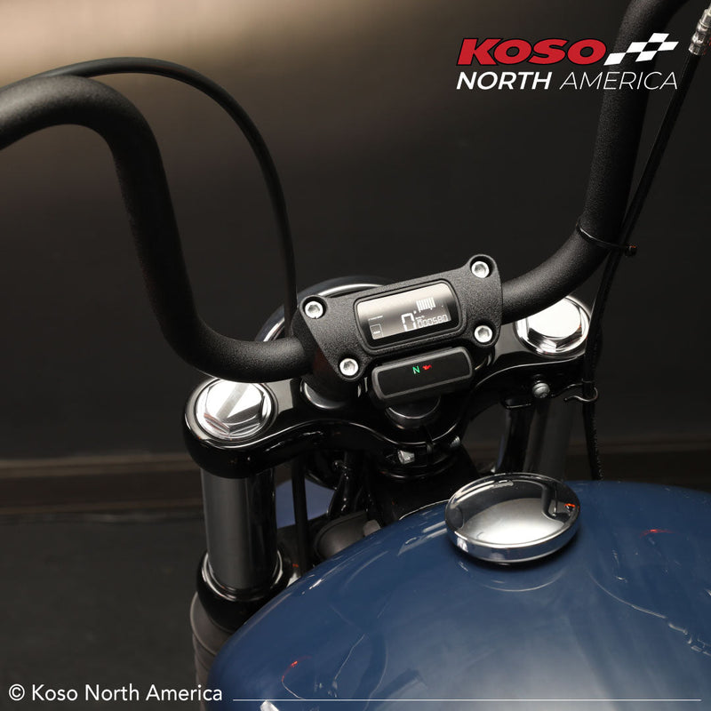 Koso Hastighetsmätare Koso D2 Hastighetsmätare Multifunktion. Plug & Play Softail 18-20; FXBB/S 18-22 Customhoj