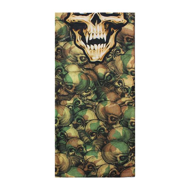 LETHAL THREAT Mask / Balaklava Lt Skull Camo Tubular Mask Bandana Customhoj