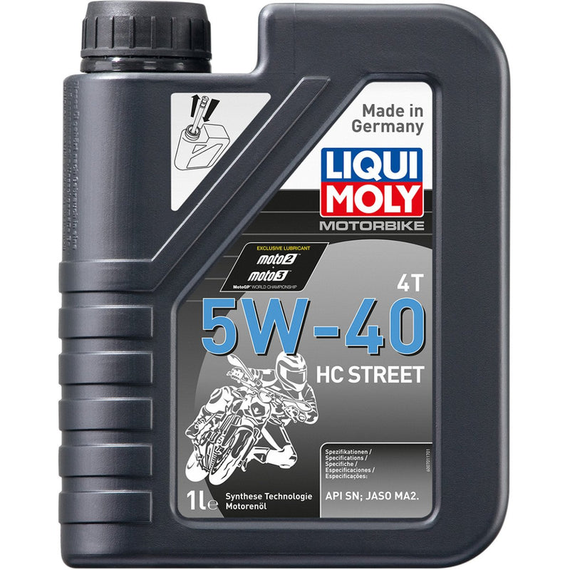 Liqui Moly Motorolja 5w40 Liqui Moly 4T 5W-40 Hc Street 1L Customhoj