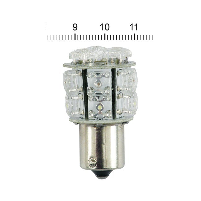 MCS 1157 LED Super Flux LED Lampa 1157 Klar Customhoj