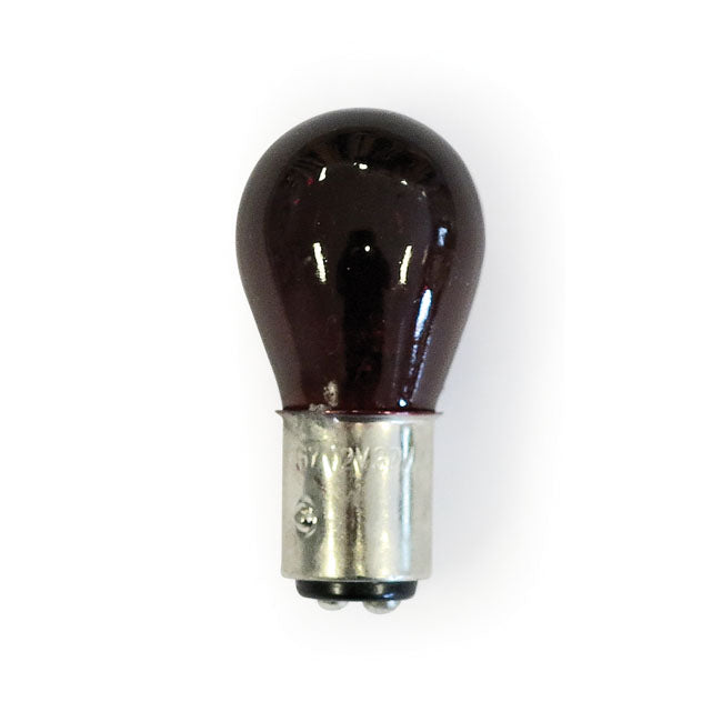 MCS 1157 Röd glödlampa hög intensitet, 12-VOLT. DUAL FILAMENT Customhoj