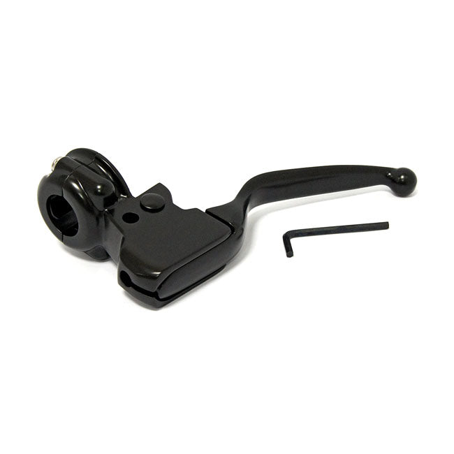MCS Kopplingshandtag Svart / 08-16 Touring(NU) Kopplingshandtag HD 96-21 Svart / Krom Customhoj