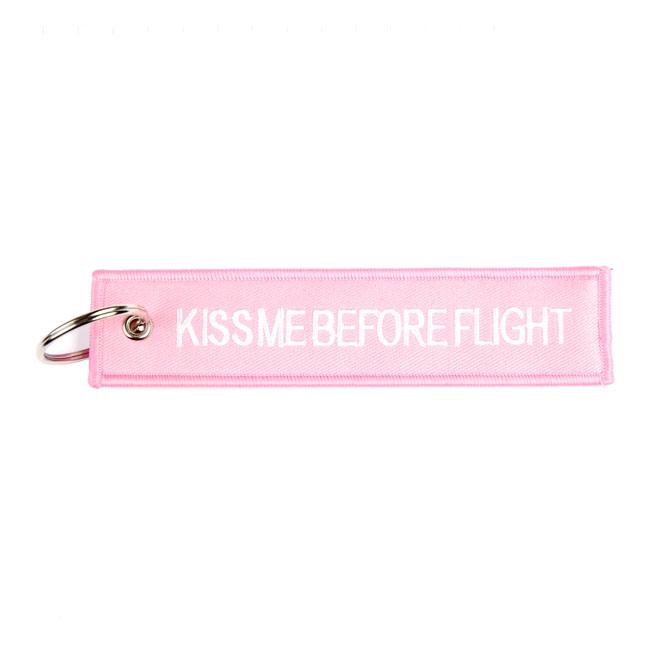 MCS Nyckelring Kiss Me Before Flight Nyckelring Customhoj