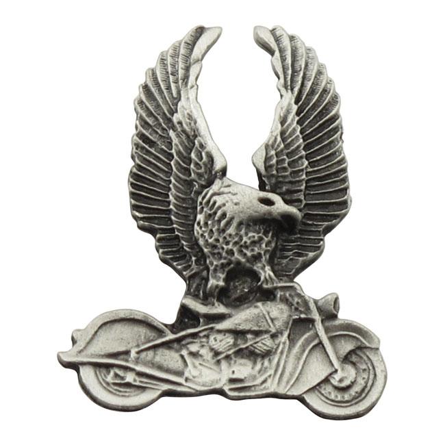 MCS Pin Eagle On Bike Pin Customhoj
