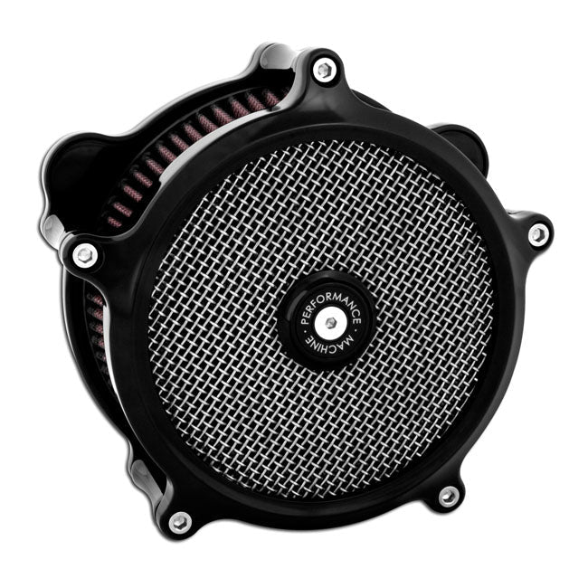 Performance Machine Air Cleaner Harley 91-22 Sportster XL (excl. XR1200) / Black Performance Machine Super Gas Interchange Air for Harley Customhoj