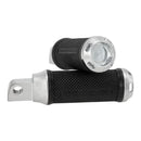 Performance Machine Footpegs Harley All traditional H-D male mount. (excl. rider/passenger on: 18-21 Softails; 20-21 Livewire. excl. rider location on: 15-20 XG; 10-21 XL1200X/XS; 11-20 XL1200C; 12-16 XL1200V) / Chrome / 90* Performance Machine Apex Footpegs for Harley Customhoj