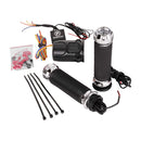 PM Värmehandtag Krom / 15-21 FLTRX (e-throttle), excl. other H-D models PM Apex Värmehandtag E-thr. Svart / Krom Customhoj